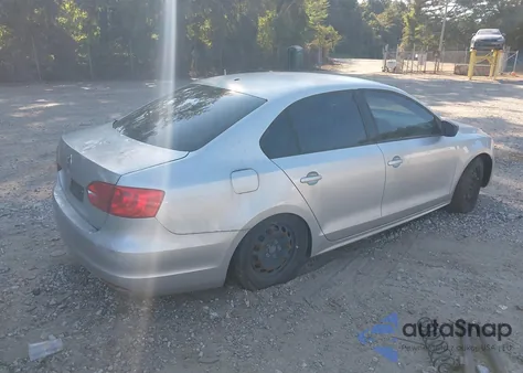 2012 Volkswagen Jetta 2.0L S из США, поврежденный, VIN 3VW2K7AJ5CM334784